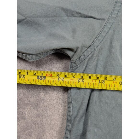 Wrangler Button Up Shirt Mens Size Medium Blue Western Casual Cowboys Chore Work - Picture 4 of 6